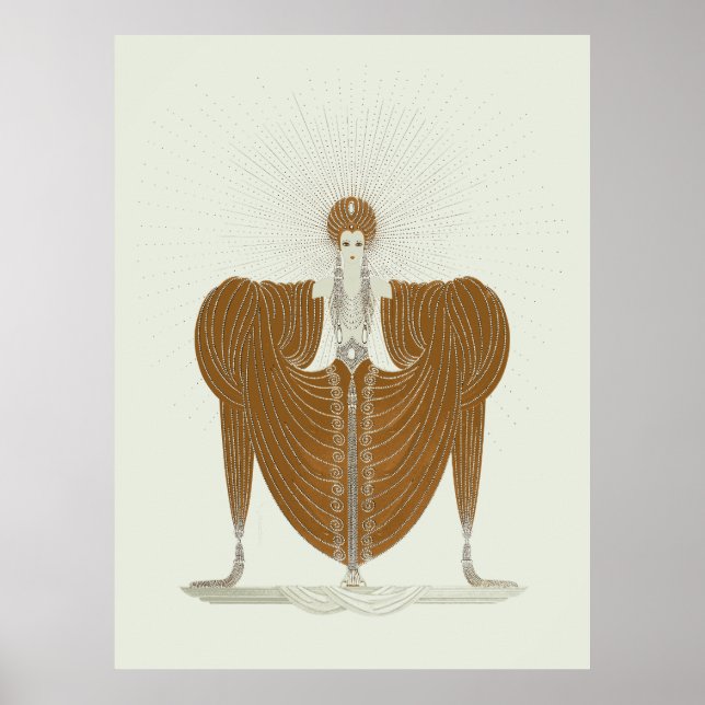 Póster Erté - Celestial Virtuals Suite, Radiance (Frente)