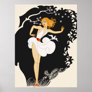 Póster Erté - Charnos