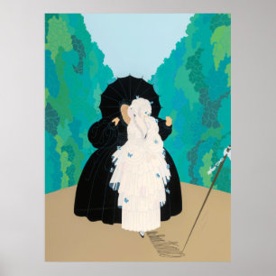 Póster Erté - Debutante