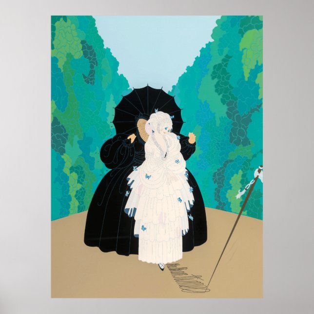 Póster Erté - Debutante (Frente)