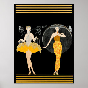 Póster Erté - Día de la Mañana