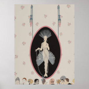 Póster Erté - El retrato