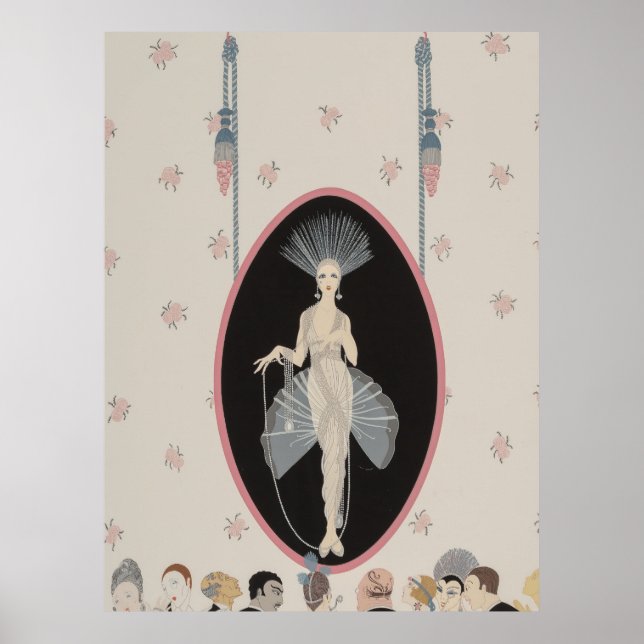 Póster Erté - El retrato (Frente)