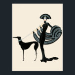 Póster Erté - En la suite teatral, sinfonía en negro<br><div class="desc">Erté - En la suite teatral,  sinfonía en negro</div>