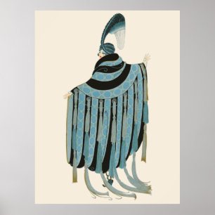 Póster Erté - Gaby Deslys