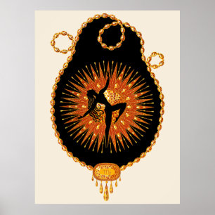 Póster Erté - La Preciosa suite Stones, Topaz, 1969