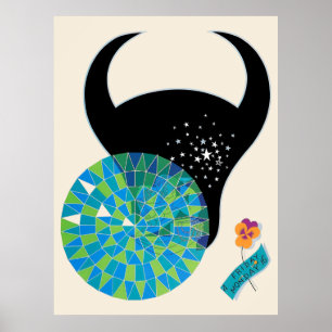 Póster Erté - La Suite Zodiac, Tauro