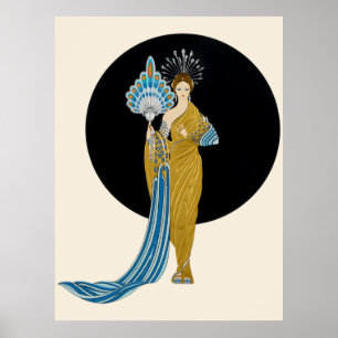 Póster Erté - Legends Suite, Athena