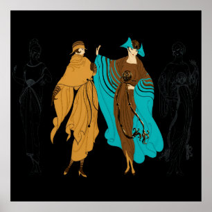 Póster Erté - Metropolis Suite, En La Avenida