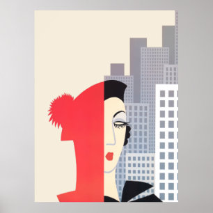 Póster Erté - Modas