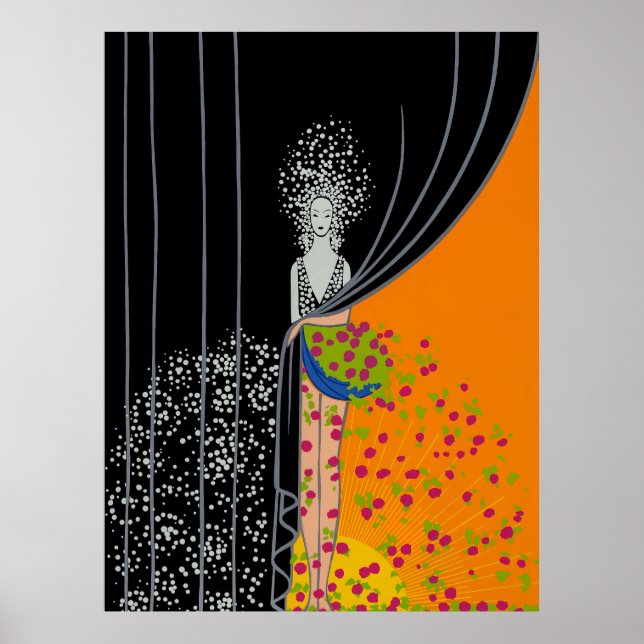 Póster Erté - Printemps (Frente)