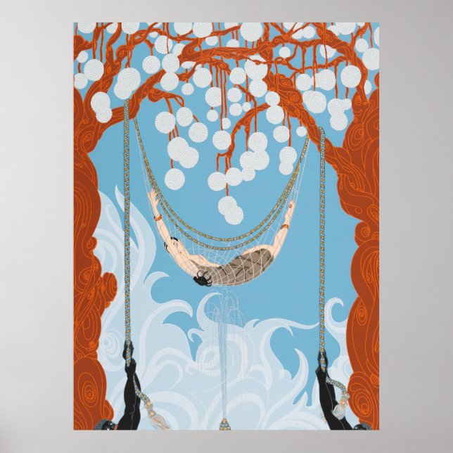 Póster Erté - Spider Web, 1980 (Frente)