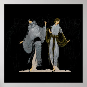 Póster Erté - Suite Metropolis, Noche de Apertura