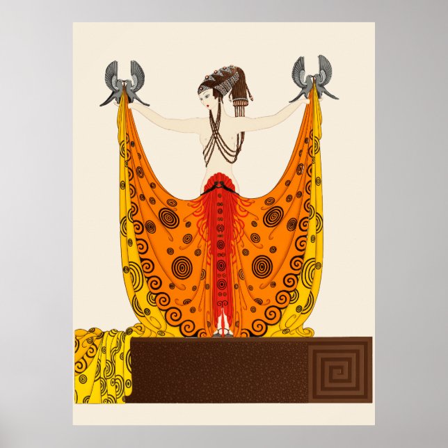 Póster Erté - Venus (Frente)