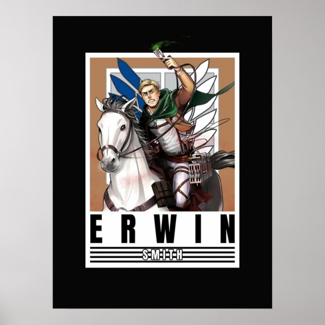 Póster Erwin Smith Card (Frente)