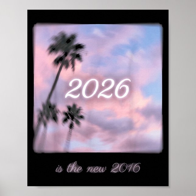 Póster Es 2016 Atardecer de Palma Retro (Frente)