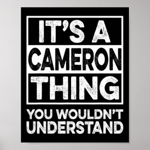 Póster Es algo de Cameron que no entenderías Chris