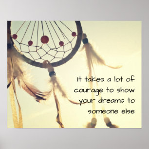 Póster Es braucht viel Mut