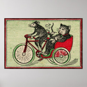 Póster Es bueno ser el gato