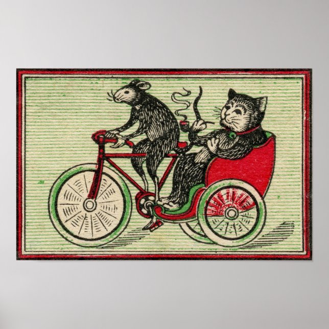 Póster Es bueno ser el gato (Frente)