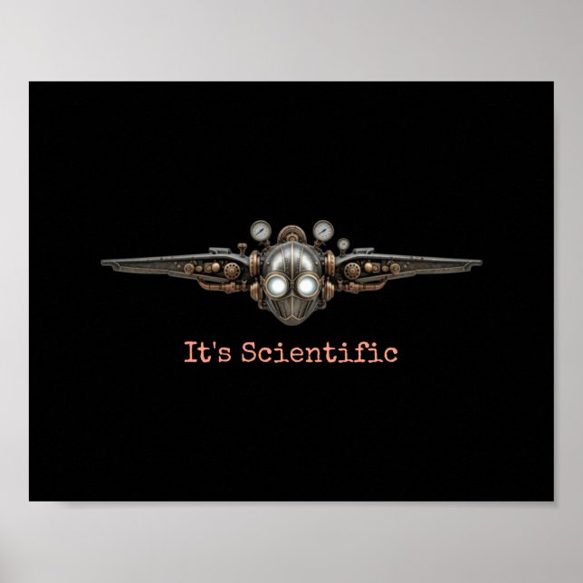 Póster Es cartel científico (Frente)