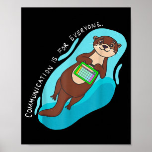 Póster Es Comunicación Para Todos Conciencia Otter Aac