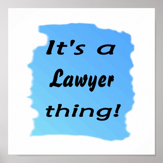 Póster ¡Es cosa de abogado! (Frente)