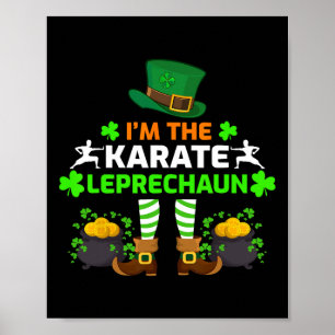 Póster Es curioso que sea The Karate Leprechaun Karate St