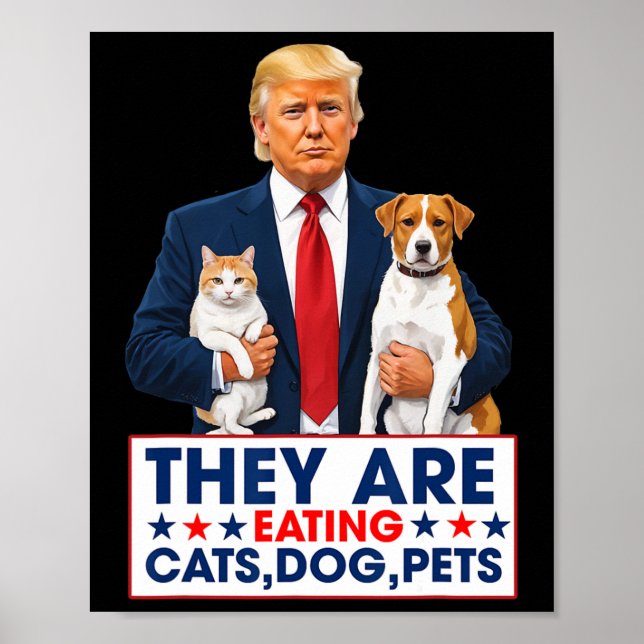 Póster Es Divertido Que Están Comiendo A Los Perros, Los  (Frente)