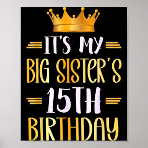 Póster Es el cumpleaños número 15 de mi hermana mayor Fel
