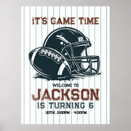 Póster ¡Es el momento del juego! Despierta a los niños de