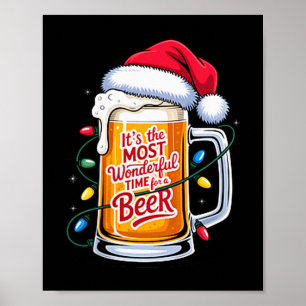 Póster Es el momento más maravilloso para una Navidad de