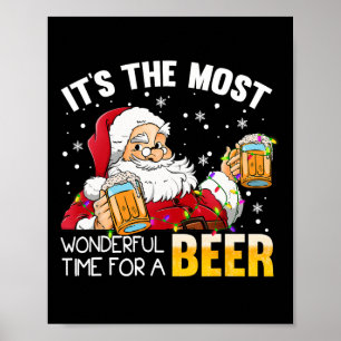 Póster Es el momento más maravilloso para una Navidad de 