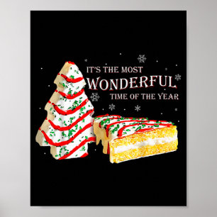 Póster Es el pastel de snack más maravilloso momento del 