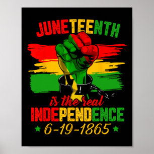 Póster Es el verdadero Día de la Independencia del Orgull