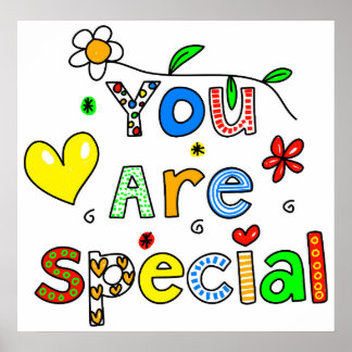 Póster Es especial
