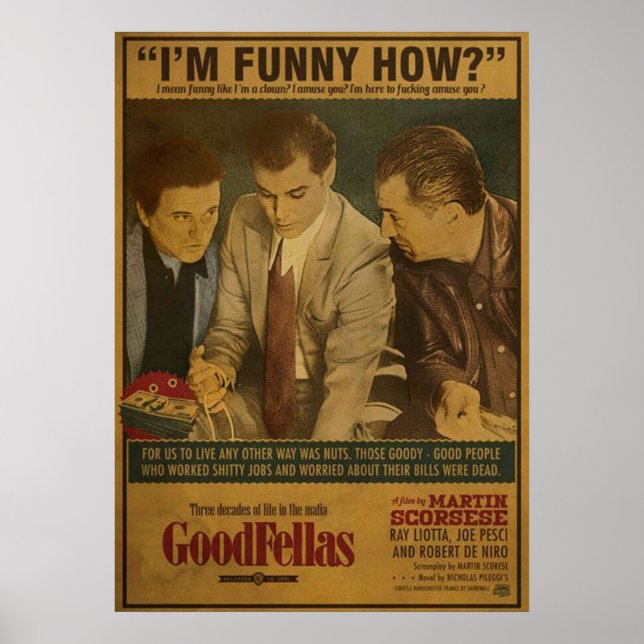 Póster es gracioso cómo (Frente)