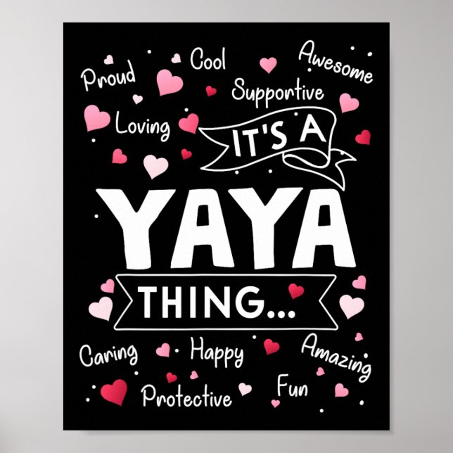 Póster Es gracioso decir que la abuela cute a la abuela (Frente)