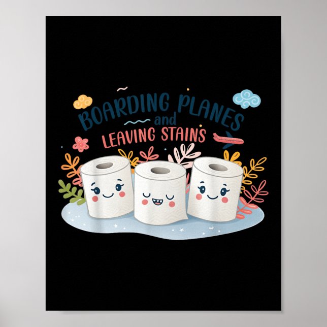 Póster Es Gracioso Embarazar A La Camisas, No Soy Un Buen (Frente)