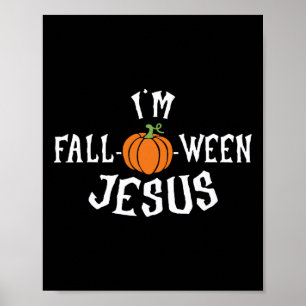 Póster Es gracioso que me encuentro entre la calabaza de