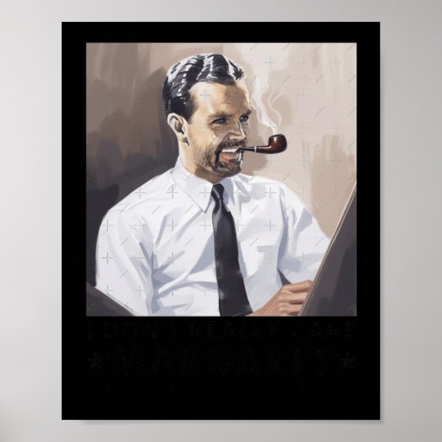 Póster Es gracioso que no me importe Meme (Frente)