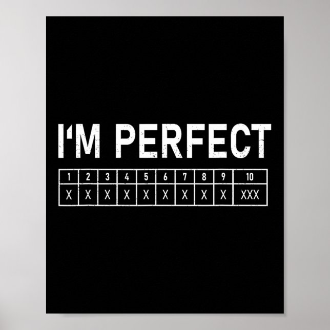 Póster Es gracioso que sea perfecto para jugar 300 (Frente)