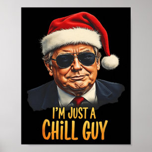 Póster Es gracioso que solo soy un meme de Navidades de C