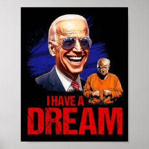 Póster Es Gracioso Que Tengo Un Sueño Encerrándolo