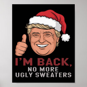 Póster Es gracioso que Trump no vuelva más Navidades sudo
