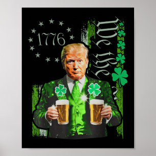 Póster Es gracioso que Trump vuelva a hacer grande el día