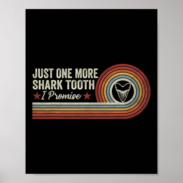 Póster Es Gracioso Sólo Un Diente De Tiburón Más Prometo  (Frente)