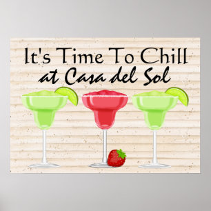 Póster Es hora de CHILL