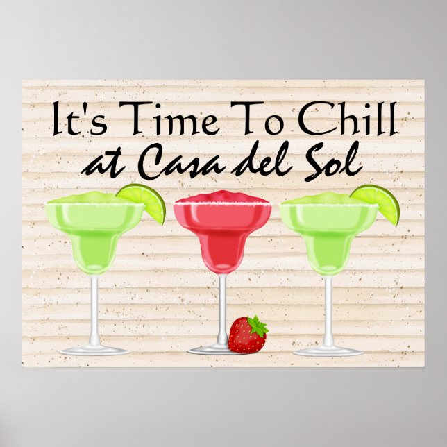 Póster Es hora de CHILL (Frente)