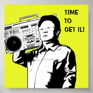 Póster ¡Es hora de conseguir IL!